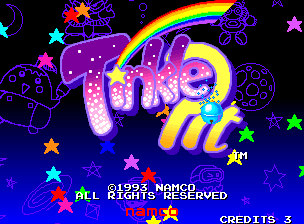 Tinkle Pit (Japan) Title Screen